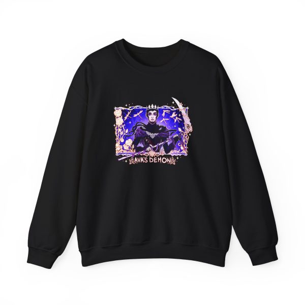 Invincible Ava's Demon Odin Scythe Unisex Heavy Blend™ Crewneck Sweatshirt