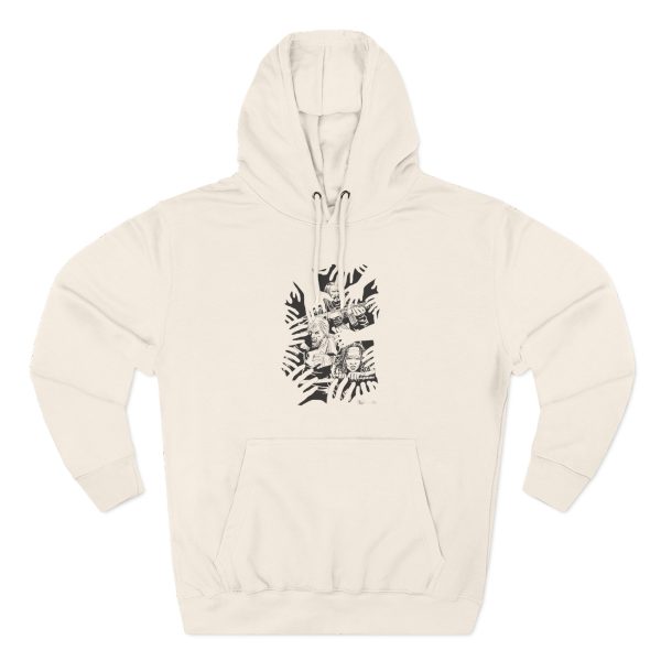 Invincible the Walking Dead "No Escape" Three-Panel Fleece Hoodie