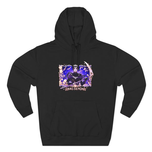 Invincible Ava's Demon Odin Scythe Three-Panel Fleece Hoodie