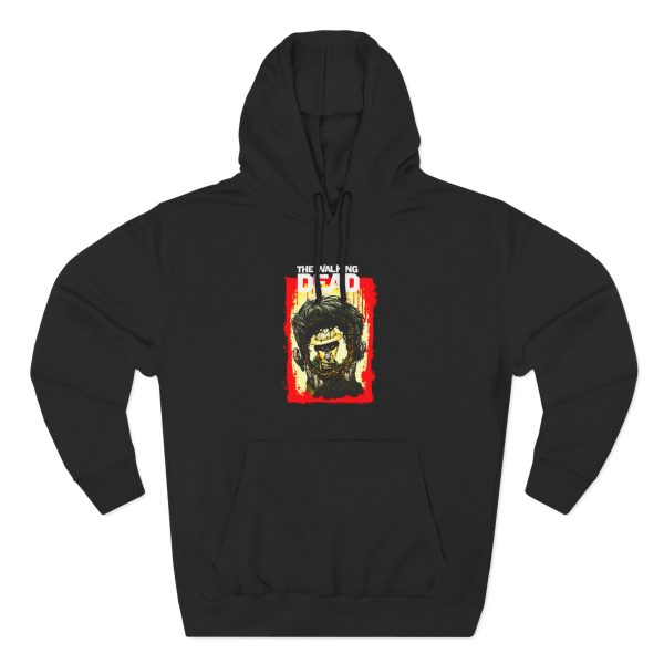 Invincible the Walking Dead Andrea "Kill Shot" Three-Panel Fleece Hoodie