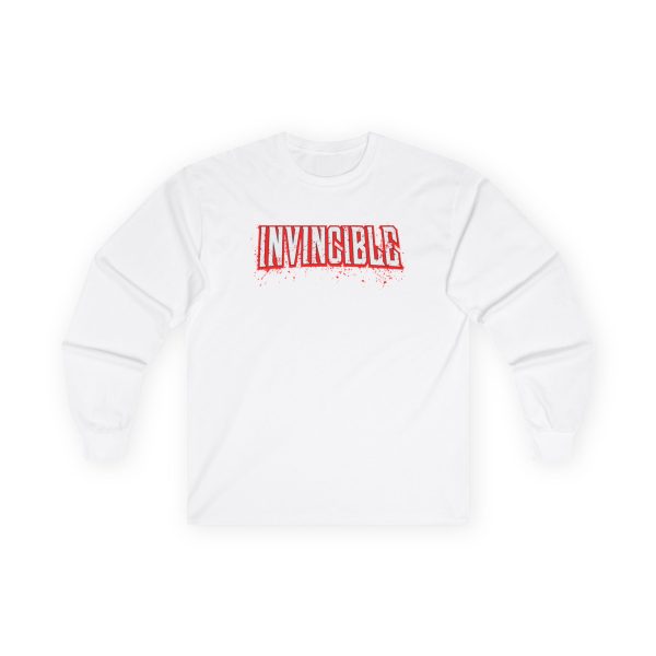 Invincible Bloody Invincible Colorway Unisex Ultra Cotton Long Sleeve Tee
