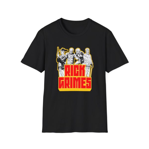 Invincible the Walking Dead - Rick Grimes Unisex Softstyle T-Shirt