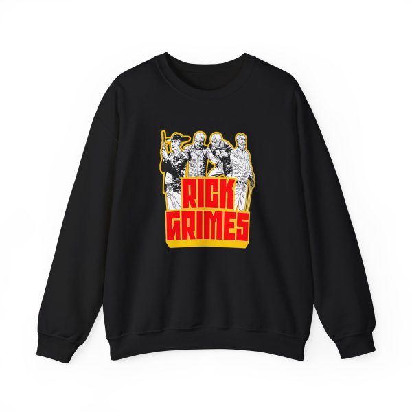 Invincible the Walking Dead - Rick Grimes Unisex Heavy Blend™ Crewneck Sweatshirt