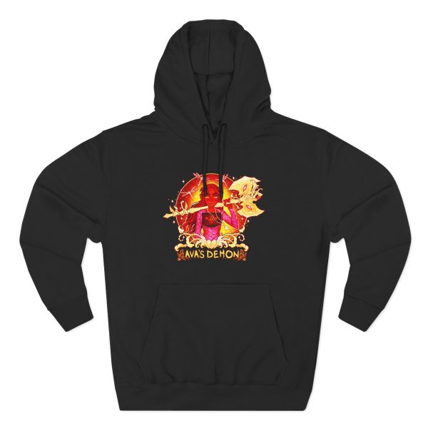 Invincible Ava's Demon Ava Axe Three-Panel Fleece Hoodie