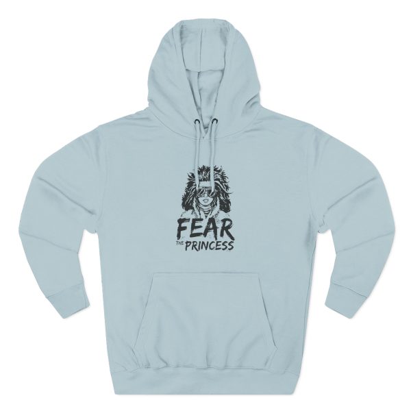 Invincible the Walking Dead Fear the Princess Three-Panel Fleece Hoodie
